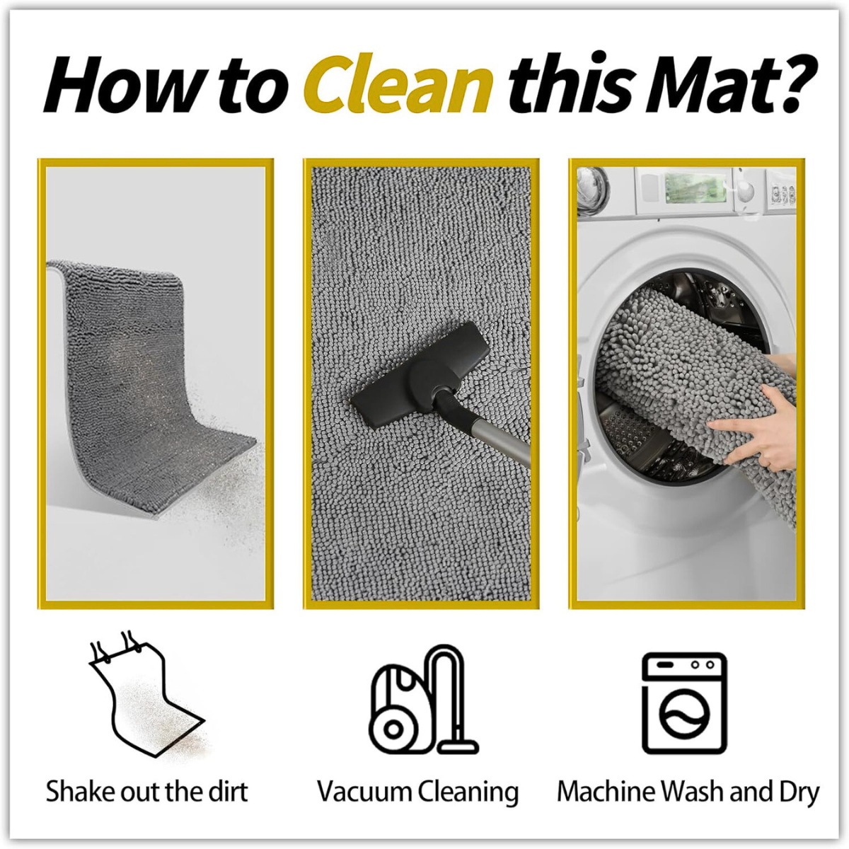 Dog Mud Mat – Super Absorbent, Quick-Dry & Non-Slip Indoor Door Mat