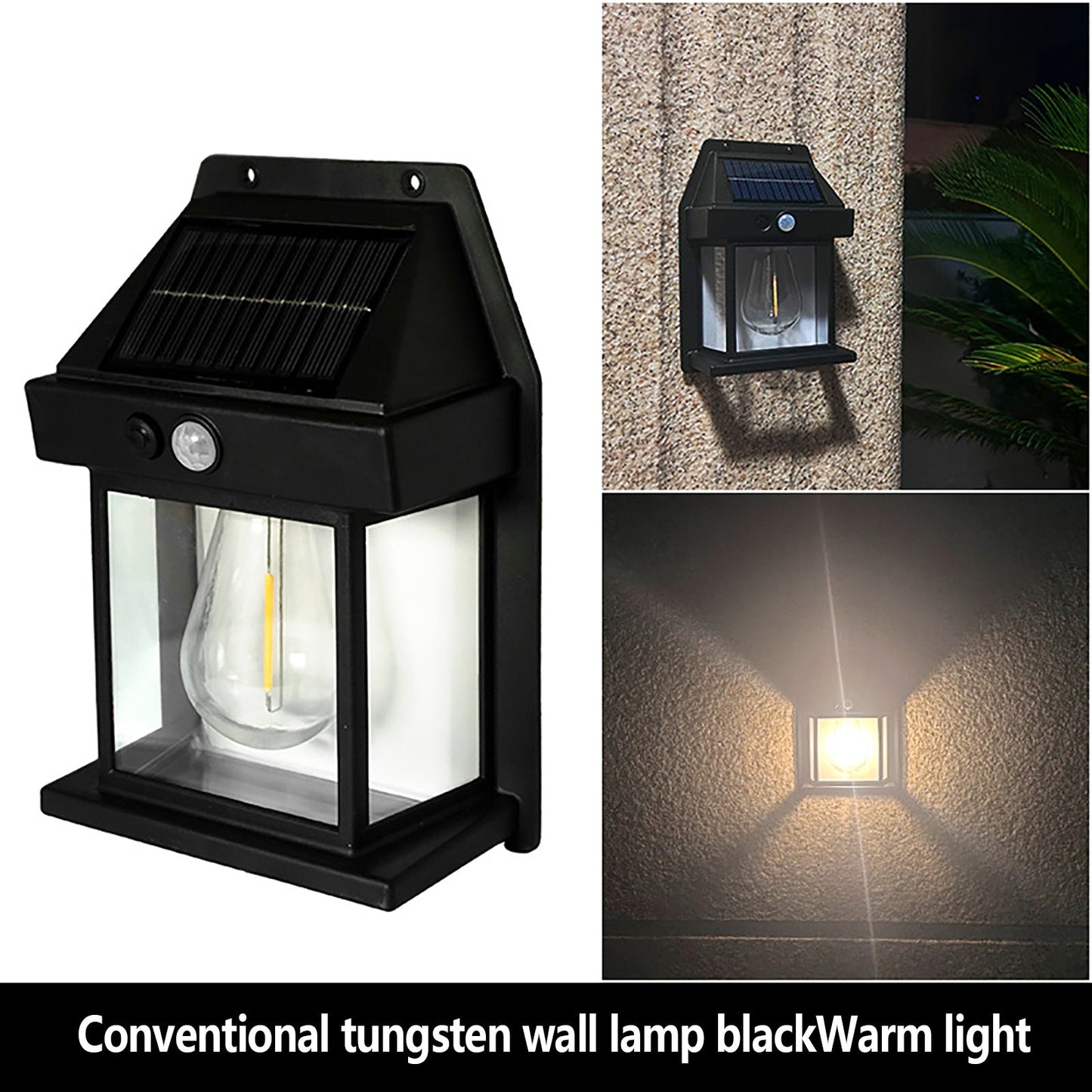 SolarGlow – Smart Motion Wall Light for Outdoor Security