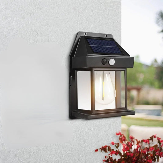 SolarGlow – Smart Motion Wall Light for Outdoor Security