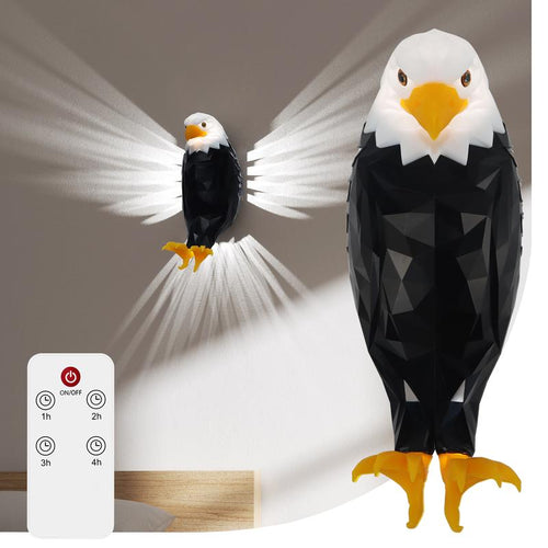 3D Eagle Wall Lamp – Striking Glow & Projection Light