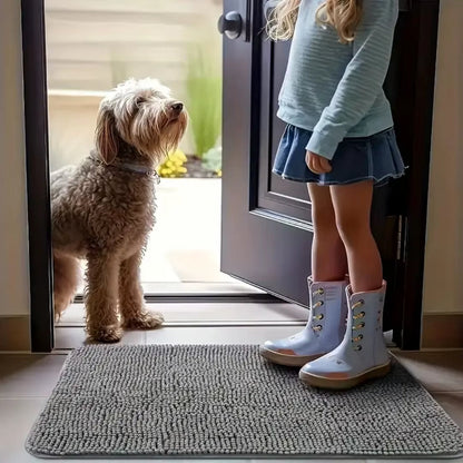 Dog Mud Mat – Super Absorbent, Quick-Dry & Non-Slip Indoor Door Mat