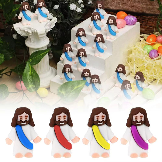 Mini Jesus Figurine Set – Perfect Easter Decoration & Gift