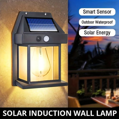 SolarGlow – Smart Motion Wall Light for Outdoor Security